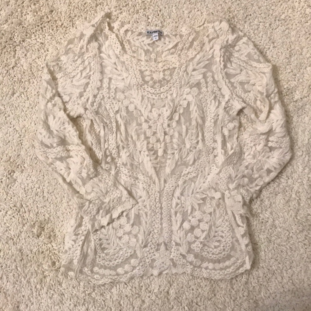 Mesh / lace top